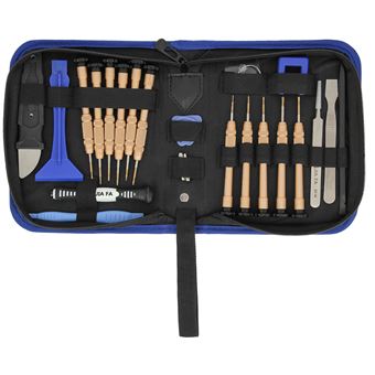 Kit Ferramentas Avizar para Reparação de Smartphone/Tablet | 24 Peças - Preto - 1