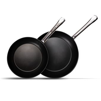 Conjunto de 2 Frigideiras Antiaderentes Master Swiss | Titanium | Preto - 1