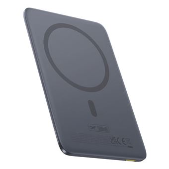 Power Bank Baseus PicoGo Ultra-Slim | 5000 mAh | Cinzento - 1