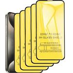 Pack 5x Películas Orysin em Vidro Temperado Full Cover | Para iPhone 16 Plus