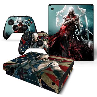 Autocolantes de Proteção HSMY para Consola e Comando Microsoft Xbox X - ASSASSINS CREED -TN-XBONEX-0221 - 1