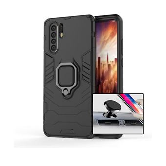 Kit Suporte Magnético Carro + Capa 3 em 1 Phonecare Military Defender para Huawei P30 Lite New Edition - Preto - 1