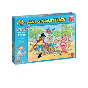 Puzzle Jumbo Jan van Haasteren No License - Junior 13 Treasure Hunt (150 pieces) | 150 Peças - 1