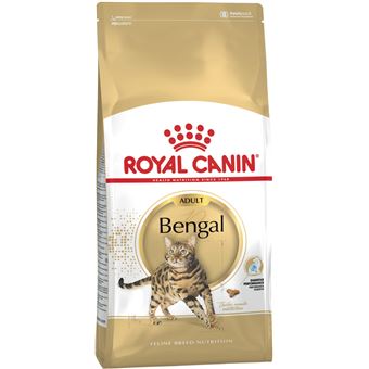 Comida seca para gatos royal canin bengal adult adulto aves, legume 2 kg - 1
