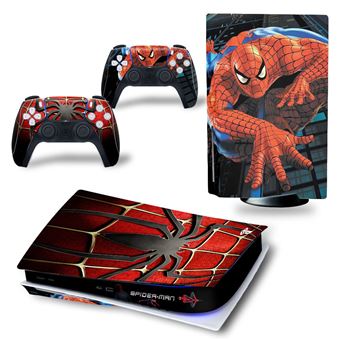 Autocolantes de Proteção HSMY para Consola Sony PS5 Edition Standard - Spiderman -TN-PS5Disk-0322 - 1