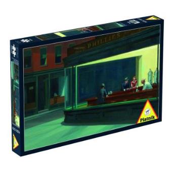 Edward Hopper Nighthawks Jigsaw Puzzle 1000 Pieces Piatnik - 1