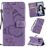 Capa Magunivers PU Borboleta Roxo para Huawei P20 Lite 2019/Nova 5I_1
