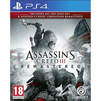 Videojogo Ubisoft Assassin's Creed III Remastered, PS4 - 1