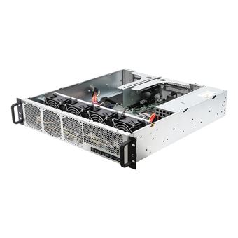 Barebone de Servidor Asrock 2U1G-B650 | Prateado - 1