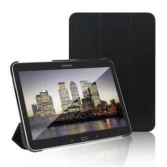 Capa 3 Dobras Smart Case Trifold Slim Multi4you para Samsung Galaxy Tab 4 10.1 T533 T530 - Preto - 1
