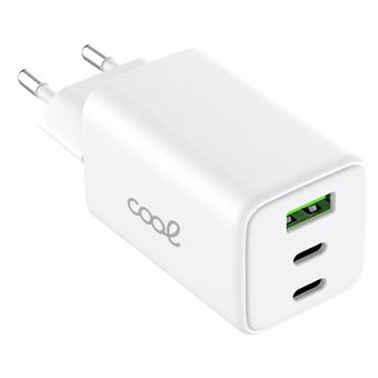 Carregador de Dispositivos Móveis COOL Accesorios 8434847074825 | Branco - 1