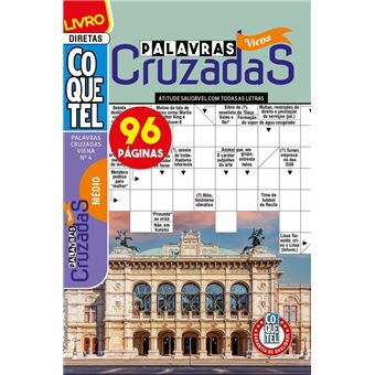 Livro Coquetel Palavras-Cruzadas Viena 4 - 1