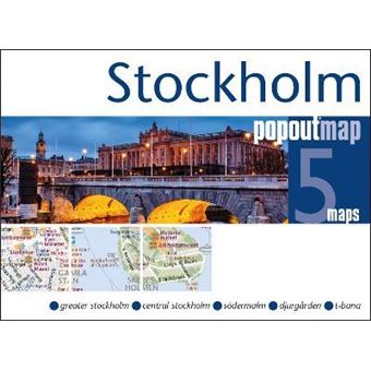 Stockholm PopOut Map : Handy, pocket size, pop-up map of Stockholm - 1