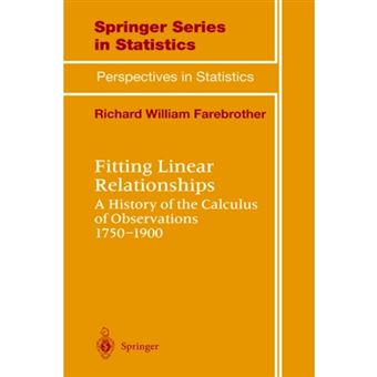 Fitting Linear Relationships - A History of the Calculus of Observations 1750-1900 - Hardback - 1998 - 1