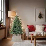 Gola para Árvore de Natal vidaXL | Branco 70 x 70 x 28 cm