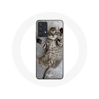 Capa Maniacase para Samsung Galaxy A32 5G de um adorável gatinho Bengal - 1