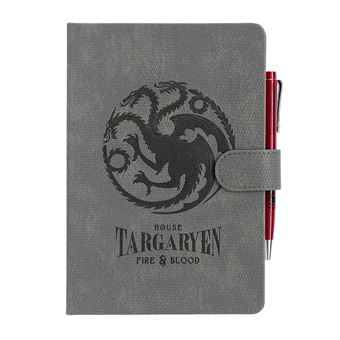 Bloco de Notas A5 Erik Editores Premium com Caneta House Targaryen - 1