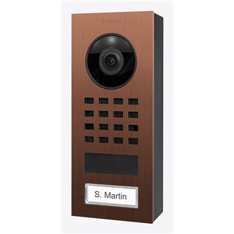 Intercomunicador Vídeo DoorBird D1101V | Bronze - 1