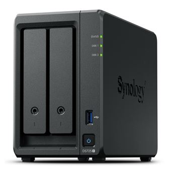 Nas Synology DiskStation DS725+ | Preto - 1