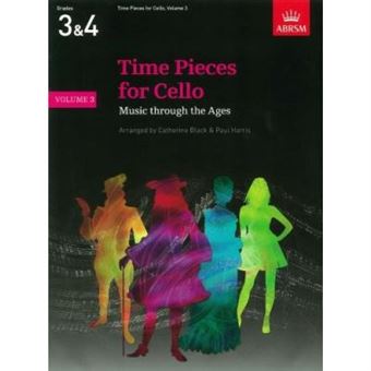 Time Pieces For Cello, Volume 3, Black & Harris - 1