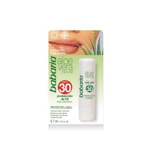 Protetor Labial Babaria Aloe Vera Spf30 5.7g - 1