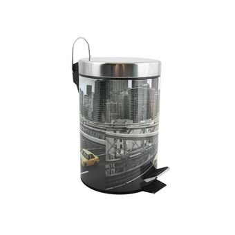 Cesto de Lixo MSV 3700703904588 | Cinzento - 1