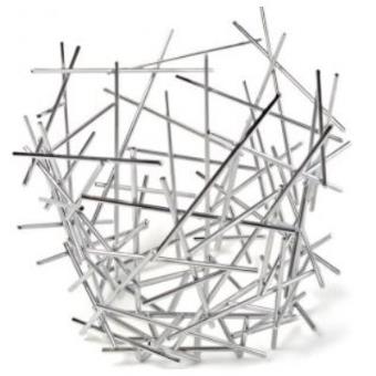 Cesto Alessi FC03 cesta para servir  - Inox - 1