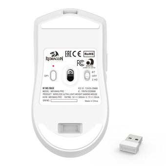 Rato Wireless REDRAGON M918-AKG-PRO & K1NG PRO MAX 1K - 1