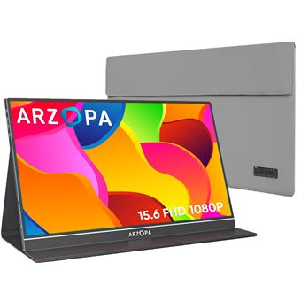 Monitor Portátil Arzopa® S1 TABLE | 15.6" | FHD | 1920 × 1080P Display | +Bolsa de armazenamento - 1