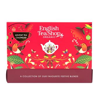 Calendário de Advento Vermelho English Tea Shop | 25 Saquetas - 1