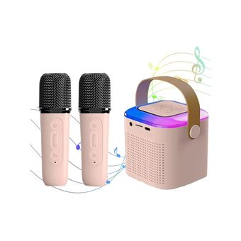 Máquina de Karaoke Orysin | Bluetooth | Coluna de Som | 2 Microfones Sem Fio - 1