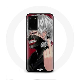 Capa Maniacase para Samsung Galaxy S11 Plus Tokyo Ghoul Kaneki Ken Máscara Anime dedo - 1