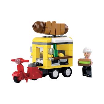 Jogo de Construção Sluban Town Cachoro Ambulante 112 Pcs - 1