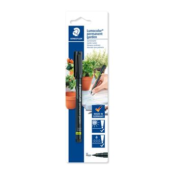 Marcador Staedtler Lumocolor permanent garden 319 GM | Preto - 1