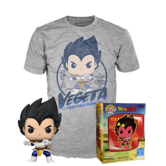 Funko POP! Tees Dragon Ball Z Vegeta Metallic | Special Edition  | M | 614 - 1