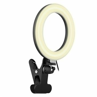 Ring Light com Clip para Ecrã Computador TNB Influence Inledclip - 1