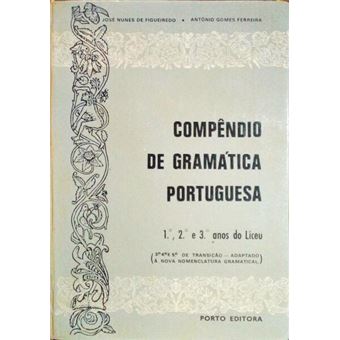 Compêndio de gramática portuguesa. - 1