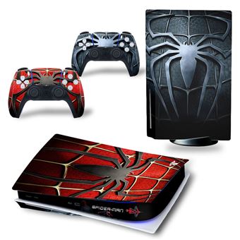 Autocolantes de Proteção HSMY para Consola Sony PS5 Edition Standard - Spiderman -TN-PS5Disk-0325 - 1