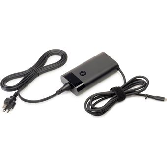Adaptador e Transformador HP Transformador USB-C de 90 W | Preto - 1