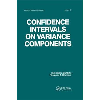 Confidence Intervals On Variance Components - 1