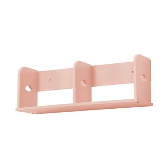 Prateleira de parede para quarto de criança sweeek | 60cm | rosa - 1