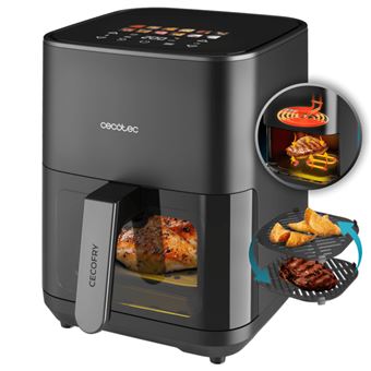Air Fryer Cecotec Cecofry&Grill Duoheat 4000 | 4 L | 1900 W | Preto - 1