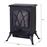 Lareira Eléctrica Móvel HOMCOM Tipo Aquecedor de Pé 1000W/2000W | Preto - 41.5x28x54cm_2