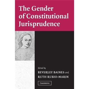 The Gender of Constitutional Jurisprudence - Paperback - 2004 - 1