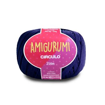 Fio de Crochet Círculo Amigurumi | 125G | Anil Profundo - 1