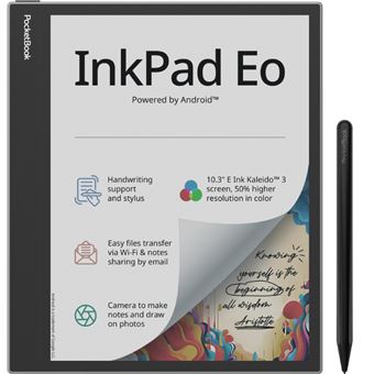 Leitor E-book PocketBook InkPad Eo | Cinzento - 1