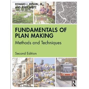 Fundamentals Of Plan Making Methods And Techniques - 1