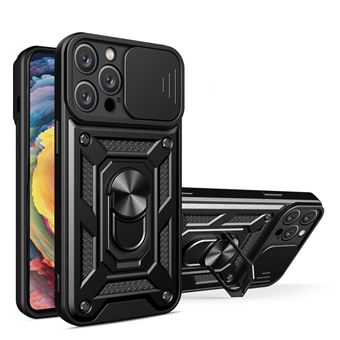 Capa de Proteção Militar Magnética Janela Deslizante Nanlin para Apple iPhone 14Pro Max | Preto - 1