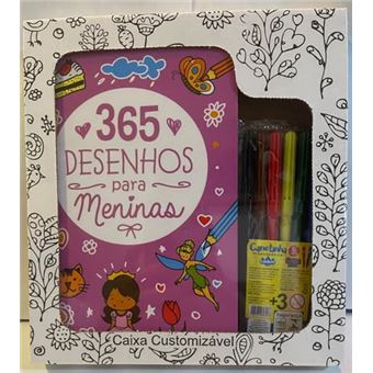Conjunto 365 Desenhos Para Meninas - 1