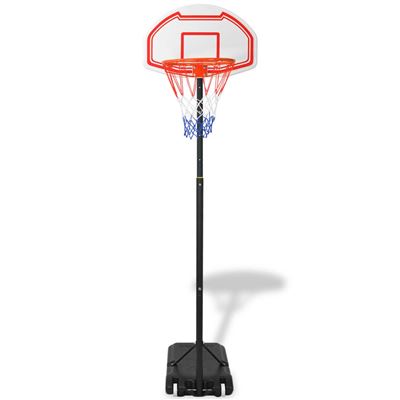 vidaXL Conjunto jogo de basquetebol portátil ajustável 180-230 cm